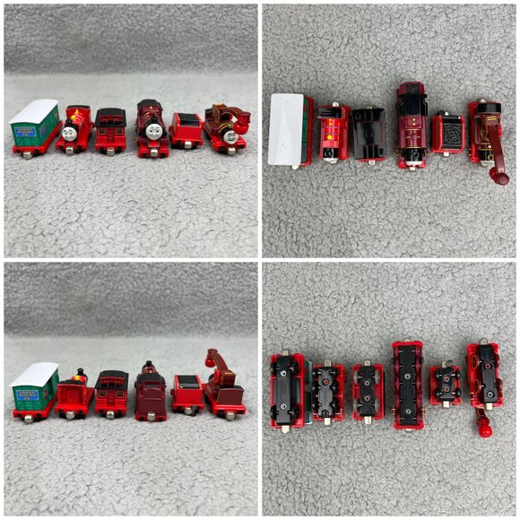 Thomas & Friends Train Collection Set Take N Play Along Diecast Track Lot of 55 - Picture 6 of 10
